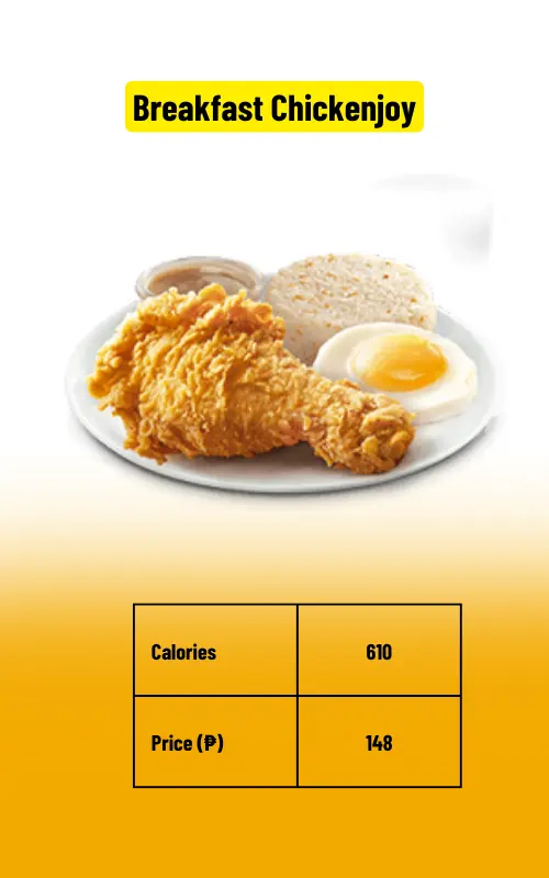 Breakfast Chickenjoy